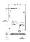 Maytag MDE28PRTGW 10.5kg Front Loader Electric Vented Dryer