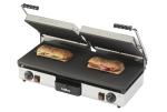 Hallco MEMT16050XNS Non Stick Double Ribbed Contact Grill 