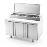 Infrico MEV1500 Pizza and Salad Prep Refrigerator Table 
