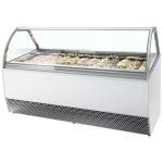 ISA Millennium LX Ventilated Scoop Ice Cream Display