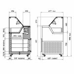 Framec MIRABELLA Commercial Scoop Ice Cream Display Freezer Range