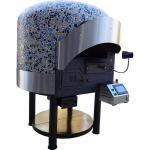 AS Term MIX100RK Compact Wood-Gas Fired Rotating Base Pizza Oven 6 x 12