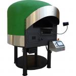 AS Term MIX100RK Compact Wood-Gas Fired Rotating Base Pizza Oven 9 x 12