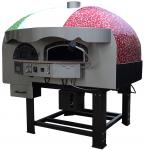 AS Term MIX120RK Wood-Gas Fired Rotating Base Pizza Oven 9 x 12