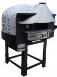 AS Term MIX85RK Wood-Gas Fired Rotating Base Pizza Oven 4 x 12