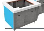 Moffat Base Units With Corian Solid Surface Counter Tops