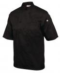 Chef Works B054 Cool Vent Black Montreal Chefs Jacket