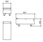 Falcon F900 N940T Worktop Unit