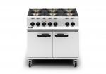 Lincat Opus 800 OD8007 6 Burner Commercial Dual Fuel Range