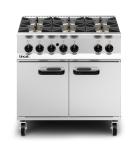 Lincat Opus OG8002 Gas 6-Burner Oven Range