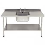 Franke P370 Stainless Steel Centre Bowl Sink (Self Assembly)