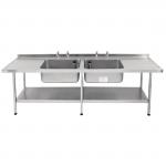 Franke P376 Stainless Steel Double Bowl Sink Double Drainer