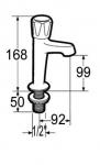 Performa P502 ½ Inch Sink Taps (Pair)