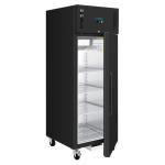 Polar PG020 G-Series Upright Fridge Black 600Ltr