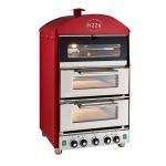 King Edward Pizza King Twin Deck Pizza Oven with Warmer - PK2W