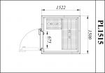 Foster Proline Standard Remote Cold Room - (W) 1500mm x (D) 1522mm - PL1515DH