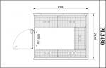 Foster Proline Standard Integeral Cold Room - (W) 2460mm x (D) 3000mm - PL2430SH