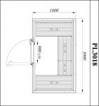 Foster Proline Standard Integeral Cold Room - (W) 3060mm x (D) 1800mm - PL3018SH