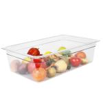 TG - GN 1/1, 150mm Deep, 19.5Ltr Gastronorm Container, Clear Polycarbonate 