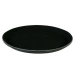 Tg - Black Round Serving Tray 406mm 16
