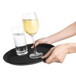 Tg - Black Round Serving Tray 406mm 16