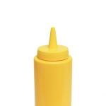 Thunder Group PLTHSB024YW Yellow Pack of 6 Wide Mouth Squeeze Bottles 710ml