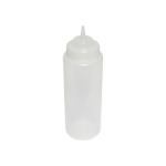Thunder Group PLTHSB032CW Clear Pack of 6 Wide Mouth Squeeze Bottles 945ml