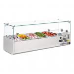 Polar G608 G-Series Countertop Prep Fridge 5 x 1/4gn