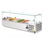 Polar G608 G-Series Countertop Prep Fridge 5 x 1/4gn