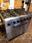 Burco Titan RG90NG 6 Burner Natural Gas Range Cooker