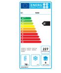Gram Professional Compact R200 White Fridge