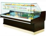 Mafirol RAVEL EXP-FE-VVR Flat Glass Serveover Counter