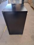 RET51392 - Cater-Cool CK0500LED Single Door Black Bottle Cooler With LED Lighting - 900mm.