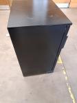 RET51392 - Cater-Cool CK0500LED Single Door Black Bottle Cooler With LED Lighting - 900mm.