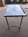 RET51487 - Cater-Fabs Stainless Steel Wall Table W1400 X D800 X H1000MM
