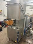RET51602 - Cater-Wash CK2555AA DLUX Commercial Passthrough Dishwasher - 80 Racks/Hour - Drain Pump 
