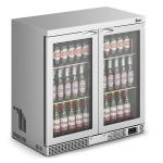 RET52603 - IMC Mistral M90 Premium Stainless Steel Undercounter Double Door Bottle Cooler