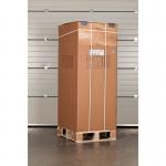 Tefcold Gastro-Line RK710P 520 Litre (484 Usable Litres) Commercial Gastronorm Solid Door Refrigerator in Stainless Steel 