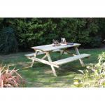 Rowlinson Wooden Picnic Bench 5ft - 1500(L)mm 