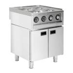 Buffalo SA801 600 Series Freestanding 4 Plate Electric Hob 7kW