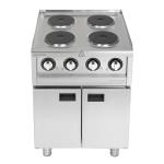 Buffalo SA801 600 Series Freestanding 4 Plate Electric Hob 7kW