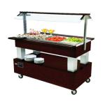 Roller Grill SB 40 F Refrigerated Central Salad/Buffet Bar