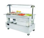 Roller Grill SB 40 F Refrigerated Central Salad/Buffet Bar