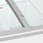 Tefcold IC101SCEB Sliding Curved Glass Lid Chest Freezer