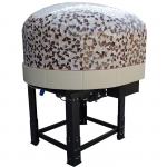 AS Term DR85K Traditional Wood Fired Rotating Pizza Oven 4 x 12