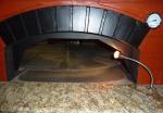AS Term DR120 Traditional Wood Fired Rotating Base Pizza Oven 9 x 12
