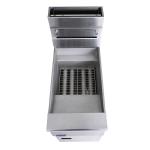 Pitco SG14S Twin Basket Single Tank Solstice 4 Burner Gas Fryer 