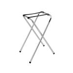 Thunder Group SLTS001 Folding Chrome Plated Tray Stand