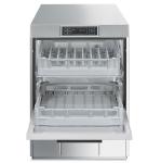 Smeg Professional Topline 500mm Twin Basket Undercounter Commercial Dishwasher with Drain Pump & Softener  SPD512SUK