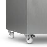 Smeg Professional 1400Litre (935 Useable Litres) 2/1GN Commercial Double Door Refrigerator - SPR14PDXR